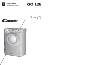 Mode d’emploi Candy GO 126/1-36S Lave-linge