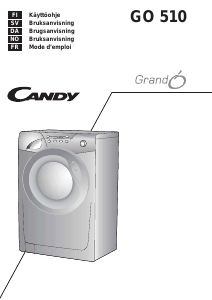 Brugsanvisning Candy GO 510/1-16S Vaskemaskine