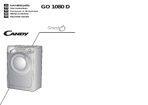 Handleiding Candy GO 1080D-36S Wasmachine