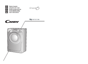 Manual Candy GO 1292DE-37S Washing Machine