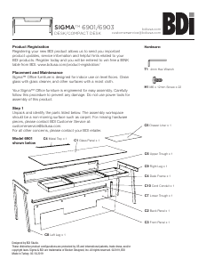 Handleiding BDI Sigma 6903 Bureau