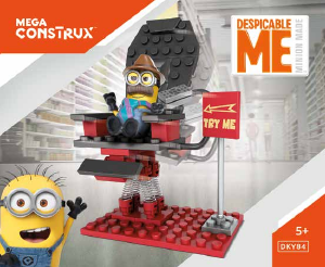 Handleiding Mega Construx set DKY84 Despicable Me 3 Chair-o-matic