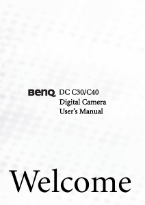 Bruksanvisning BenQ DC C30 Digitalkamera