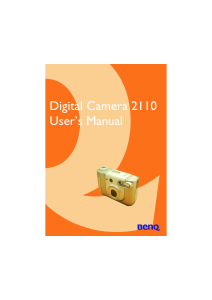 Handleiding BenQ DC 2110 Digitale camera