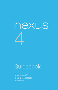 Bruksanvisning Google Nexus 4 Mobiltelefon