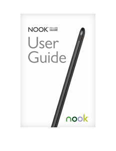 Handleiding Barnes and Noble NOOK HD+ E-reader