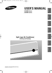 Bruksanvisning Samsung SH24BP2 Luftkonditionering