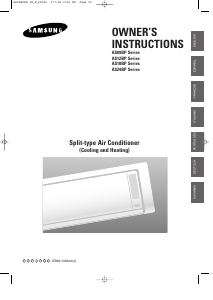 Bruksanvisning Samsung AS18BPA Luftkonditionering