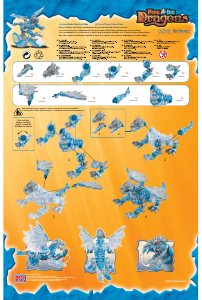 Manual Mega Bloks set 9875 Dragons Ice dragon