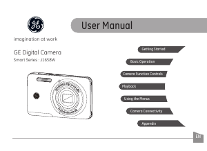 Handleiding GE J1658W Digitale camera