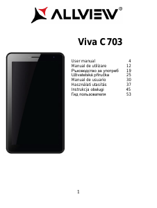 Manual Allview Viva C703 Tablet