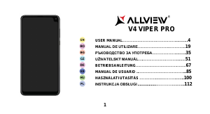 Használati útmutató Allview V4 Viper Pro Mobiltelefon