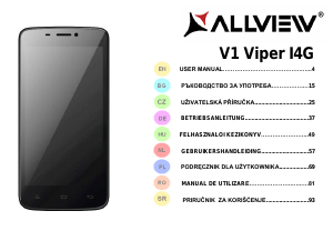 Használati útmutató Allview V1 Viper I4G Mobiltelefon