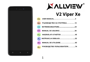 Handleiding Allview V2 Viper Xe Mobiele telefoon