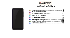 Használati útmutató Allview X4 Soul Infinity N Mobiltelefon