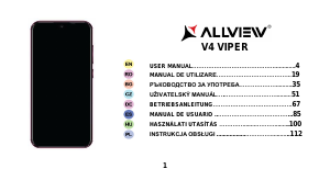 Instrukcja Allview V4 Viper Telefon komórkowy