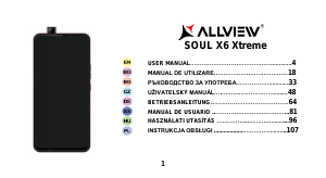 Használati útmutató Allview Soul X6 Xtreme Mobiltelefon