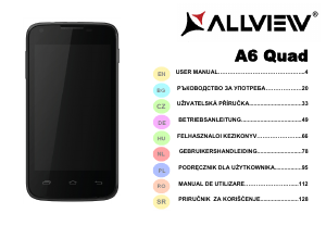 Használati útmutató Allview A6 Quad Mobiltelefon