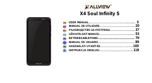 Használati útmutató Allview X4 Soul Infinity S Mobiltelefon