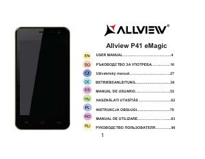 Руководство Allview P41 eMagic Мобильный телефон