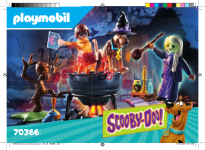 Brugsanvisning Playmobil set 70366 Scooby-Doo Scooby-doo! eventyr i heksekedlen