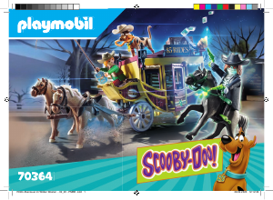Manual Playmobil set 70364 Scooby-Doo Adventure in the wild west