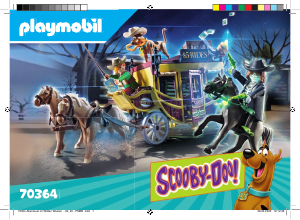 Mode d’emploi Playmobil set 70364 Scooby-Doo Scooby-doo! histoires au far west