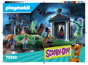 Handleiding Playmobil set 70362 Scooby-Doo Scooby-doo! op het kerkhof
