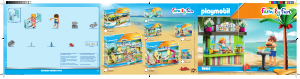 Handleiding Playmobil set 70437 Leisure Strandkiosk