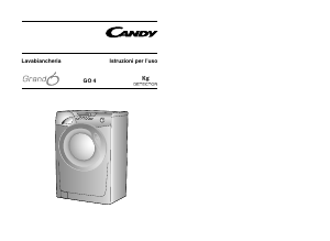Manuale Candy GO4 1262D/L-01 Lavatrice