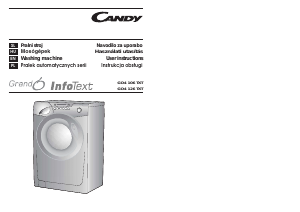 Manual Candy GO4 106 TXT-07S Washing Machine