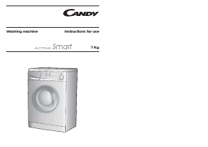 Handleiding Candy CL2 127-80 Wasmachine