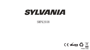 Manual Sylvania SMPK2038 Mp3 Player