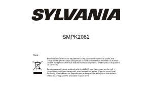 Bruksanvisning Sylvania SMPK2062 Mp3 spelare