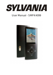 Manual Sylvania SMPK4099 Mp3 Player