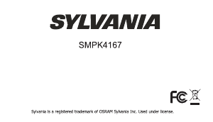 Handleiding Sylvania SMPK4167 Mp3 speler