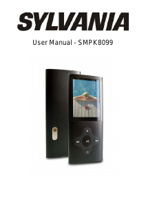 Bruksanvisning Sylvania SMPK8099 Mp3 spelare