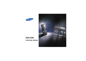 Bruksanvisning Samsung SGH-I550W Mobiltelefon
