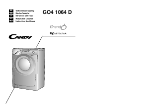 Handleiding Candy GO4 1064D/L-S Wasmachine