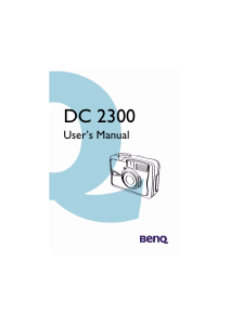 Handleiding BenQ DC 2300 Digitale camera