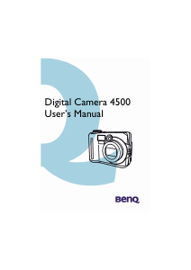 Bruksanvisning BenQ DC 4500 Digitalkamera