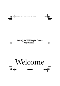 Bruksanvisning BenQ DC C510 Digitalkamera