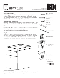 Handleiding BDI Centro 6407 Kast