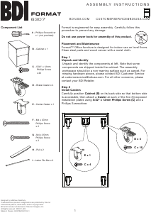 Handleiding BDI Format 6307 Kast