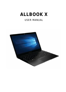 Manual de uso Allview Allbook X Portátil