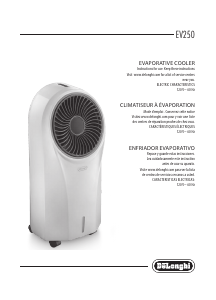 Manual de uso DeLonghi EV250WH Aire acondicionado
