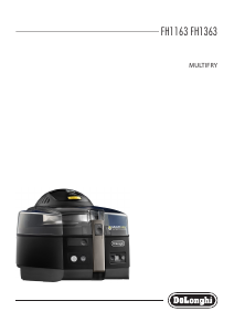 Handleiding DeLonghi FH3631BK Multifry Friteuse