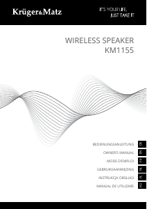 Instrukcja Krüger and Matz KM1155 Głośnik