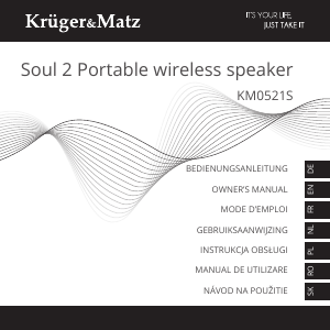 Manual Krüger and Matz KM0521S Soul Difuzor