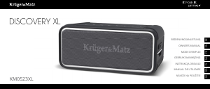 Manual Krüger and Matz KM0523XL Discovery XL Difuzor
